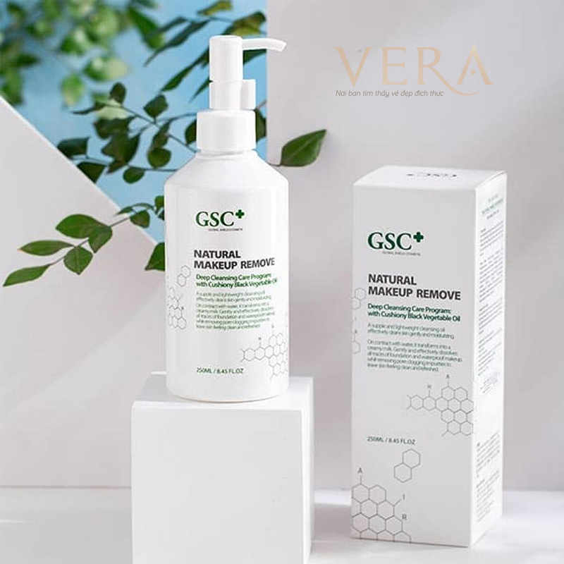 Dầu tẩy trang GSC+ Natural Makeup Remove
