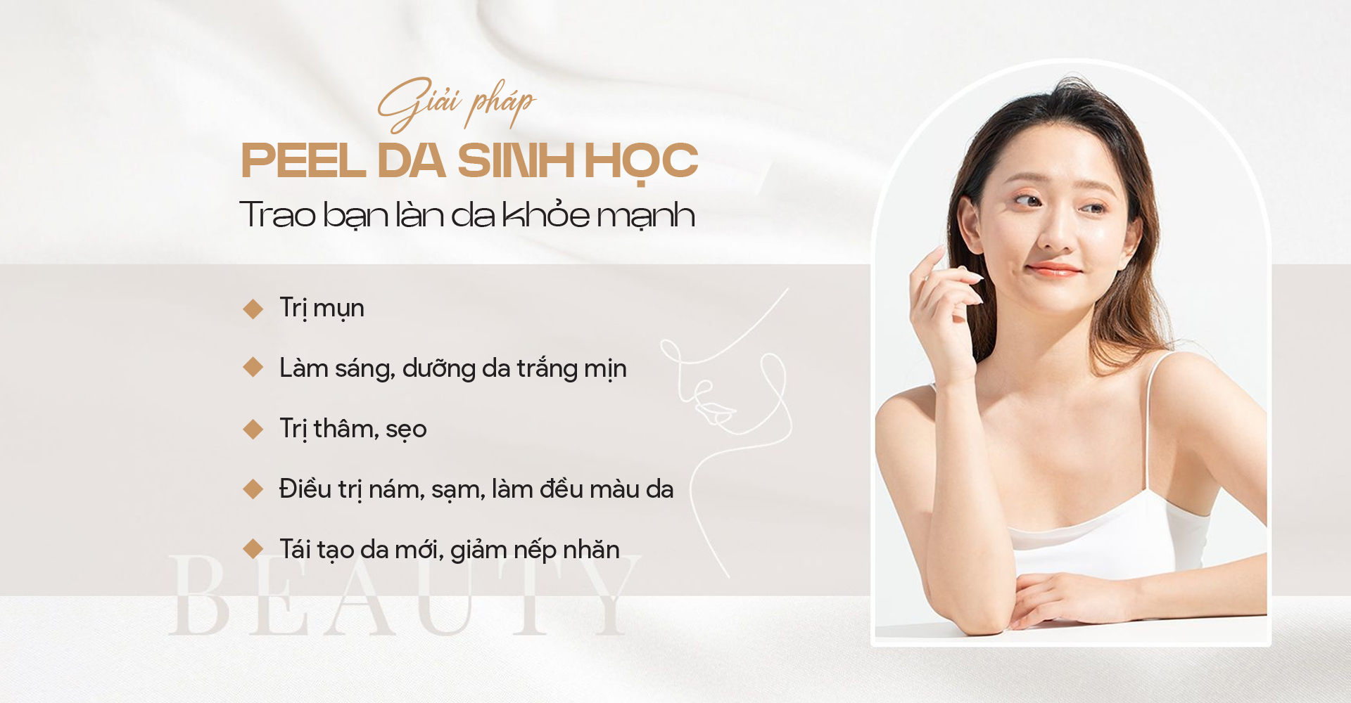 Peel da sinh học – Giải pháp trẻ hóa làn da