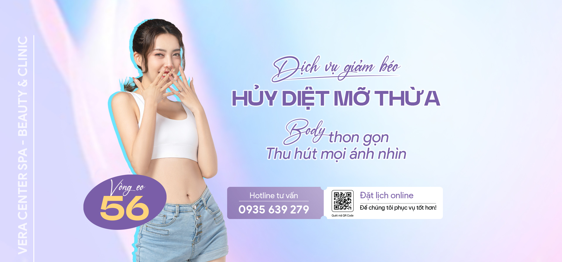 dịch vụ giảm béo tại Vera spa